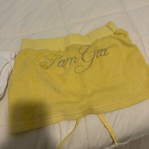 I am Gia Terry cloth skirt
